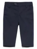 Fay Kids gabardine-weave chinos - Blue