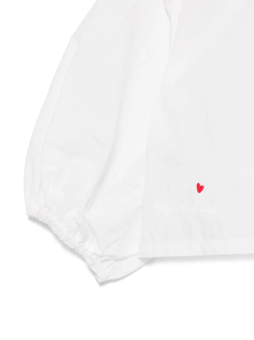 Simonetta Shirt met pofmouwen Wit