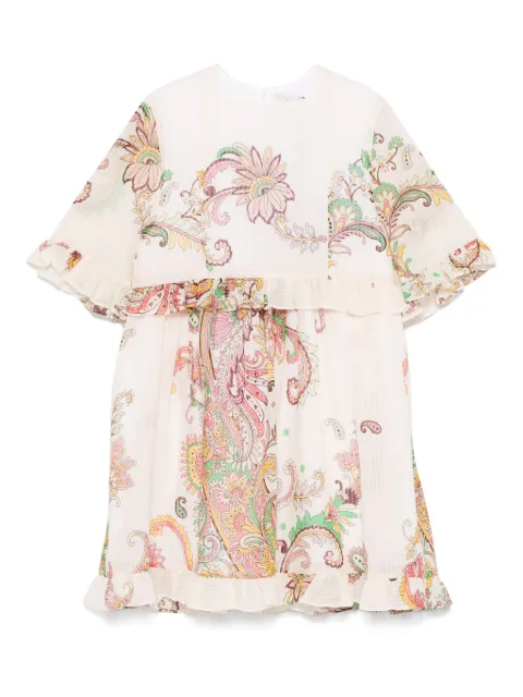 ETRO KIDS paisley-print dress
