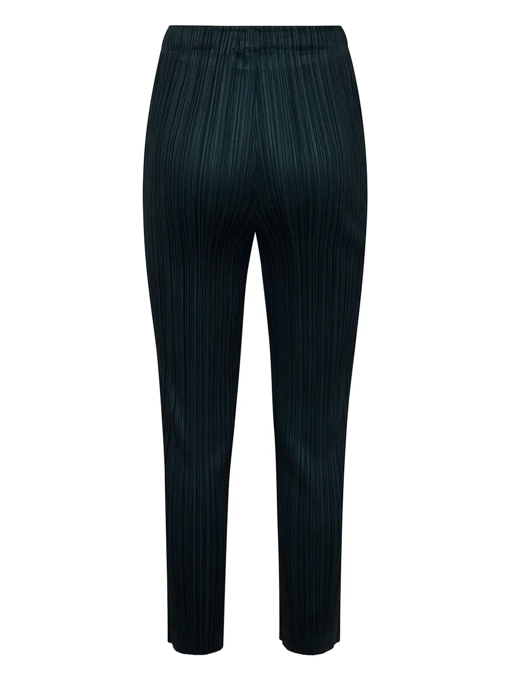 Pleats Please Issey Miyake Broek met plissé effect - Groen