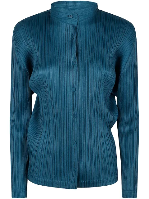 Pleats Please Issey Miyake pleated blouse 