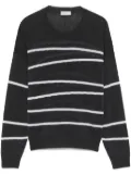 Peserico striped sweater - Grey