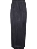 Pleats Please Issey Miyake plissé-effect skirt - Black