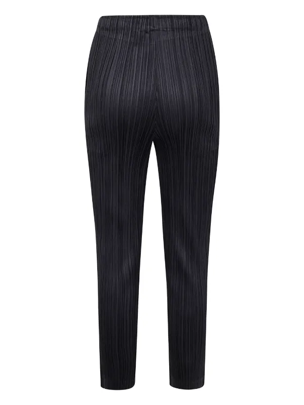 Pleats Please Issey Miyake プリーツ パンツ | ブラック | FARFETCH JP