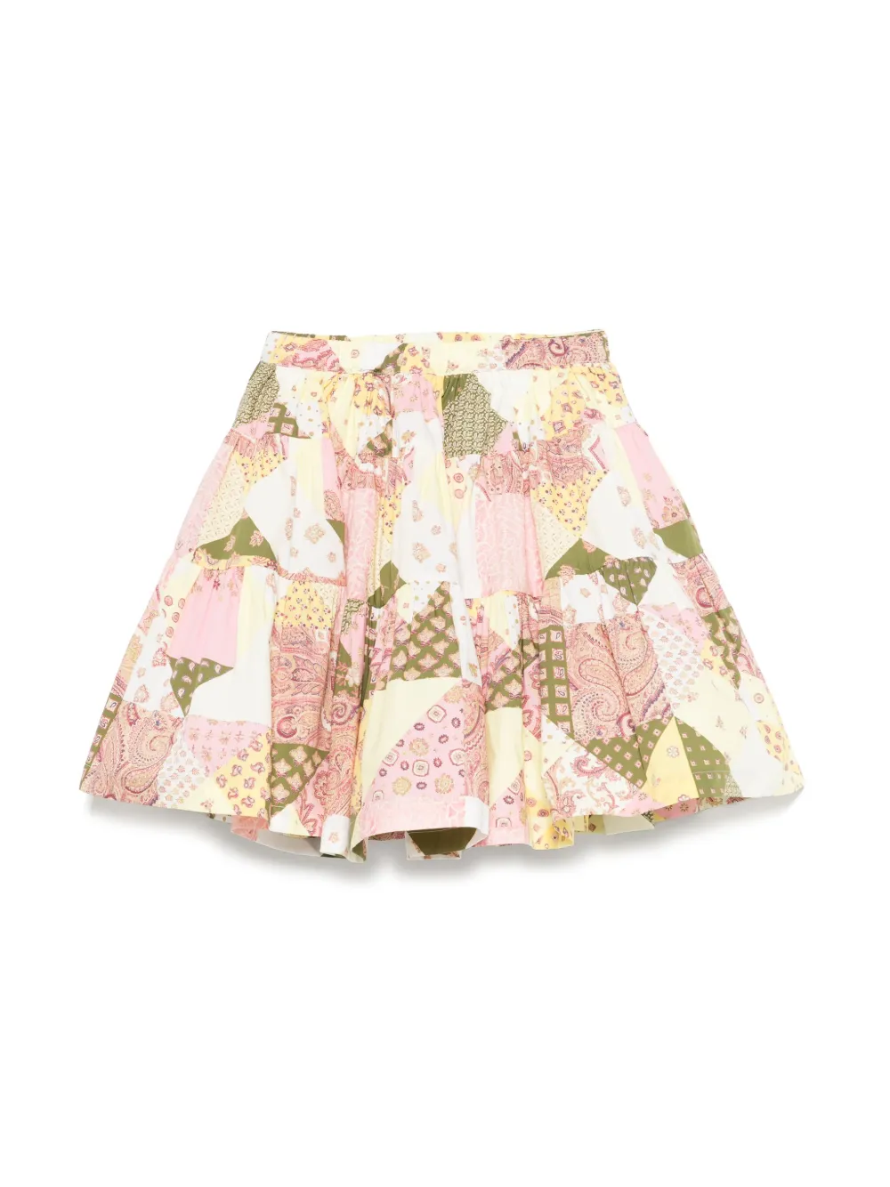 ETRO KIDS Rok met gemixte print - Geel