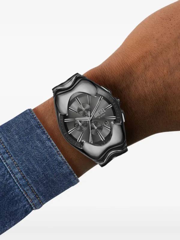 Diesel DZ4683 Mercurial 45mm Watch | Grey | FARFETCH JO