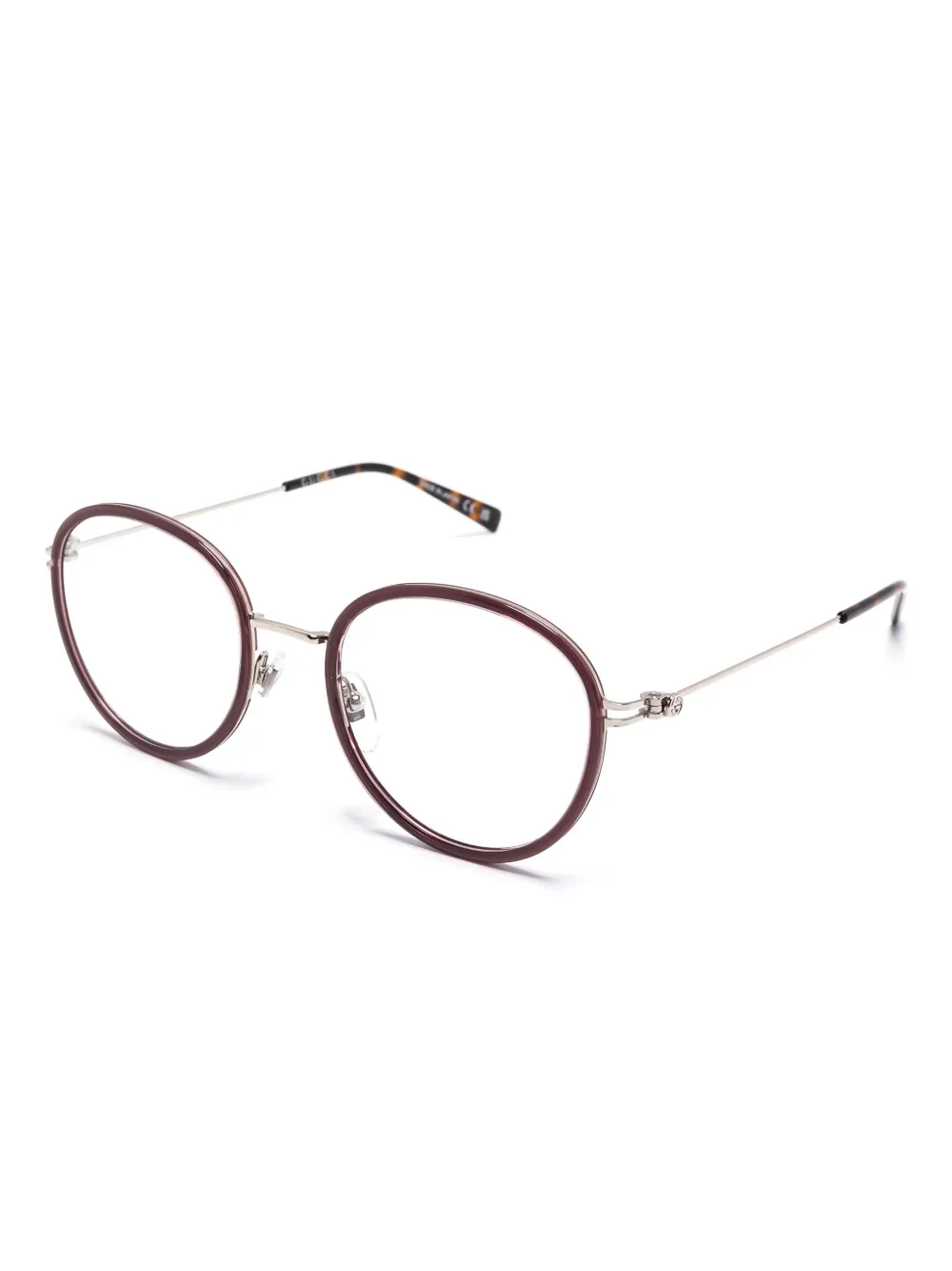 Gucci Eyewear Bril met rond montuur - Bruin