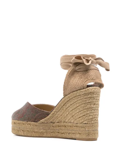 Castañer x ETRO 80mm Chiara espadrilles 025765 - 2