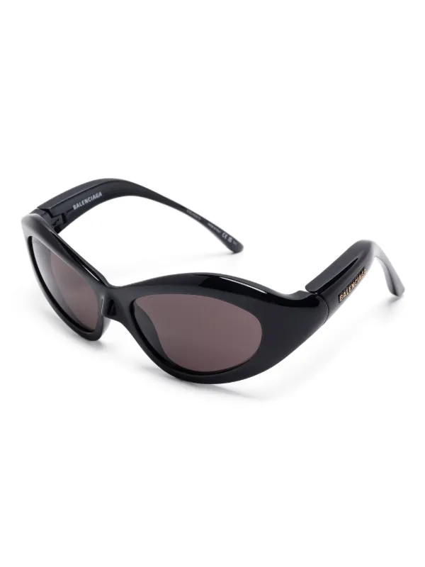サングラス Balenciaga Black Nylon Orbit Cat Sunglasses 28534256_58034363_600.jpg