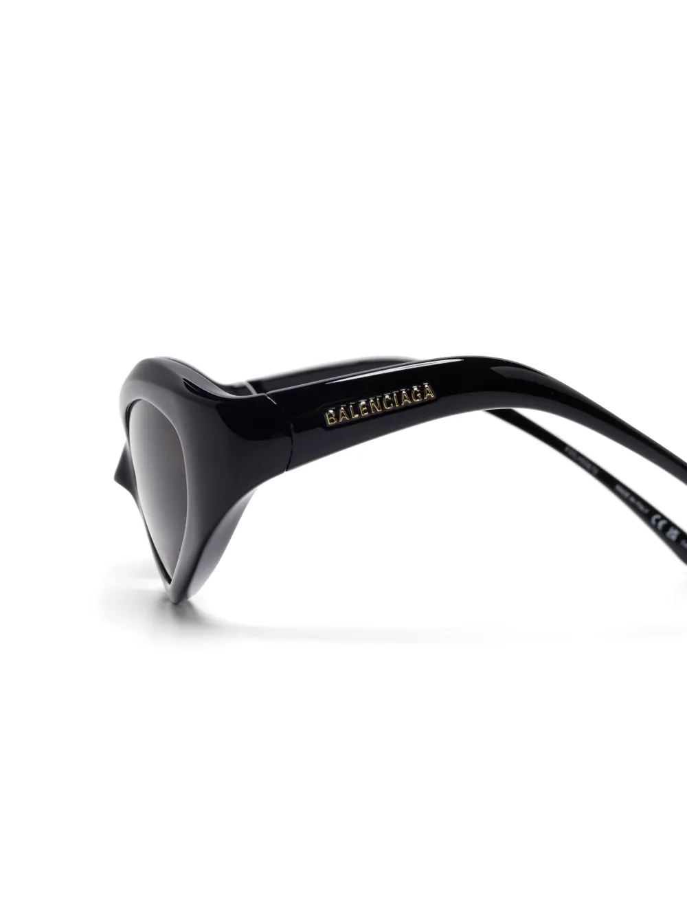Balenciaga Eyewear Orbit Cat zonnebril Zwart