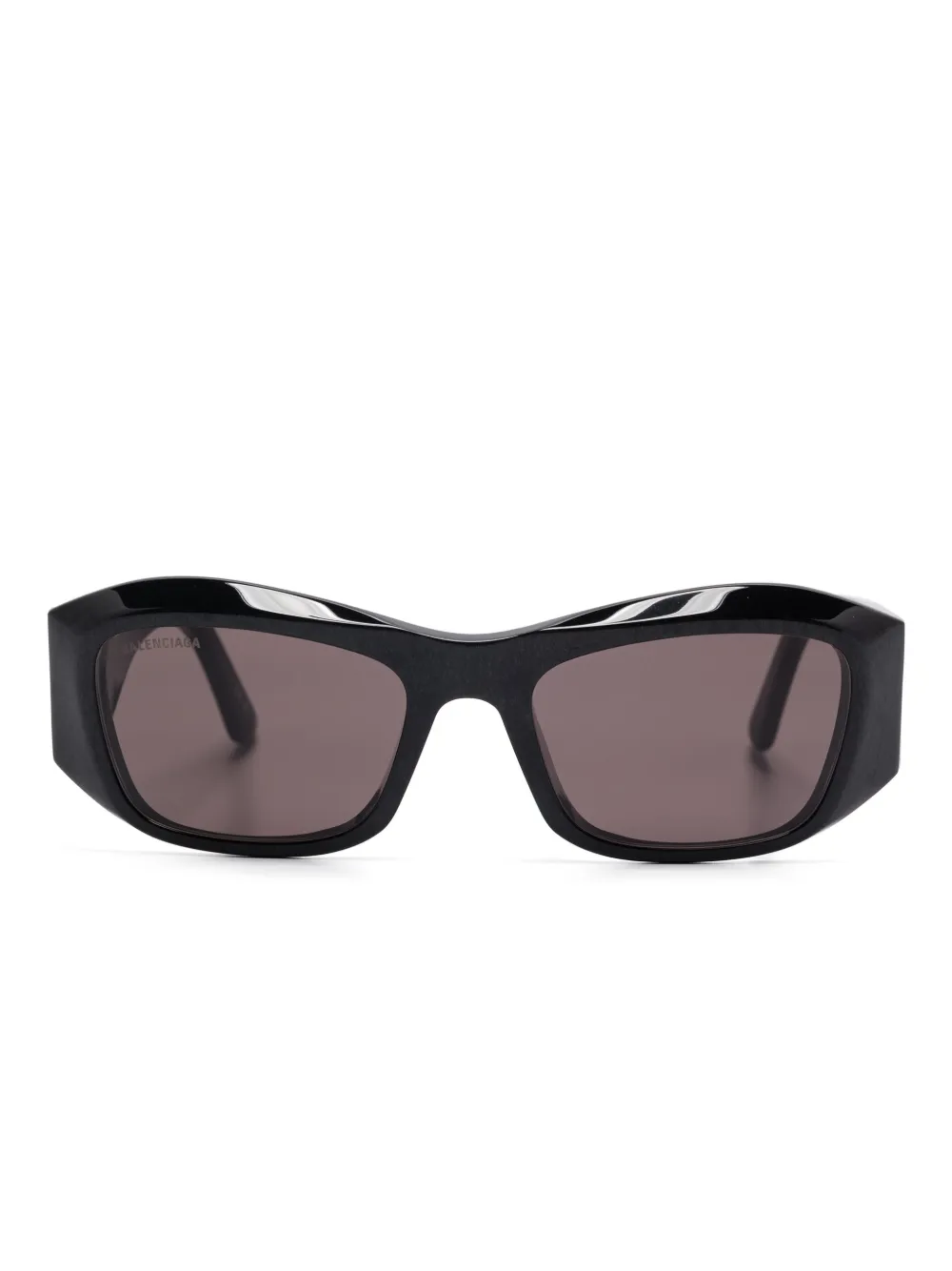 Balenciaga Signature Square AF zonnebril Zwart
