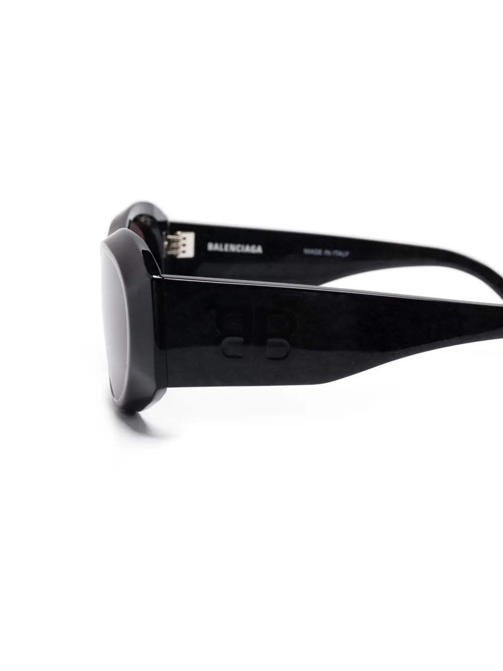 Balenciaga BB0396SK zonnebril Zwart