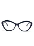 Balenciaga Eyewear BB0341O glasses - Blue