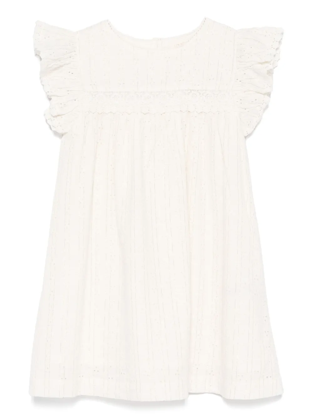 LOUISE MISHA KIDS Shantiya jurk Beige