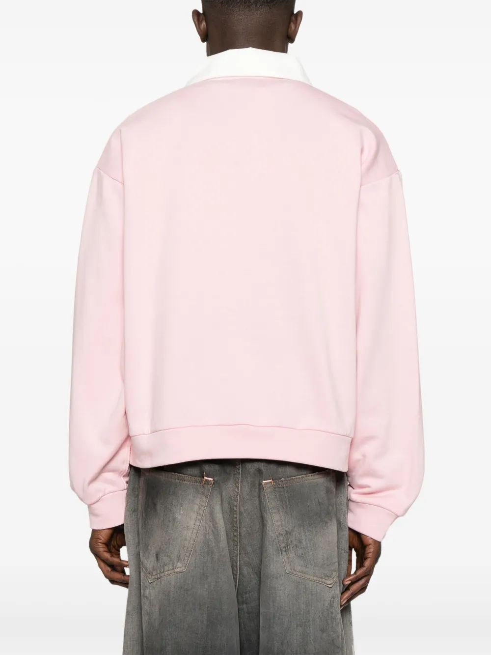 Marni Jersey katoenen sweater Roze
