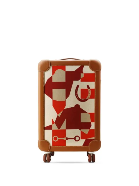Hermès Pre-Owned 2022 H Plume and Taurillon Regate RMS Cabin Suitcase travel bag