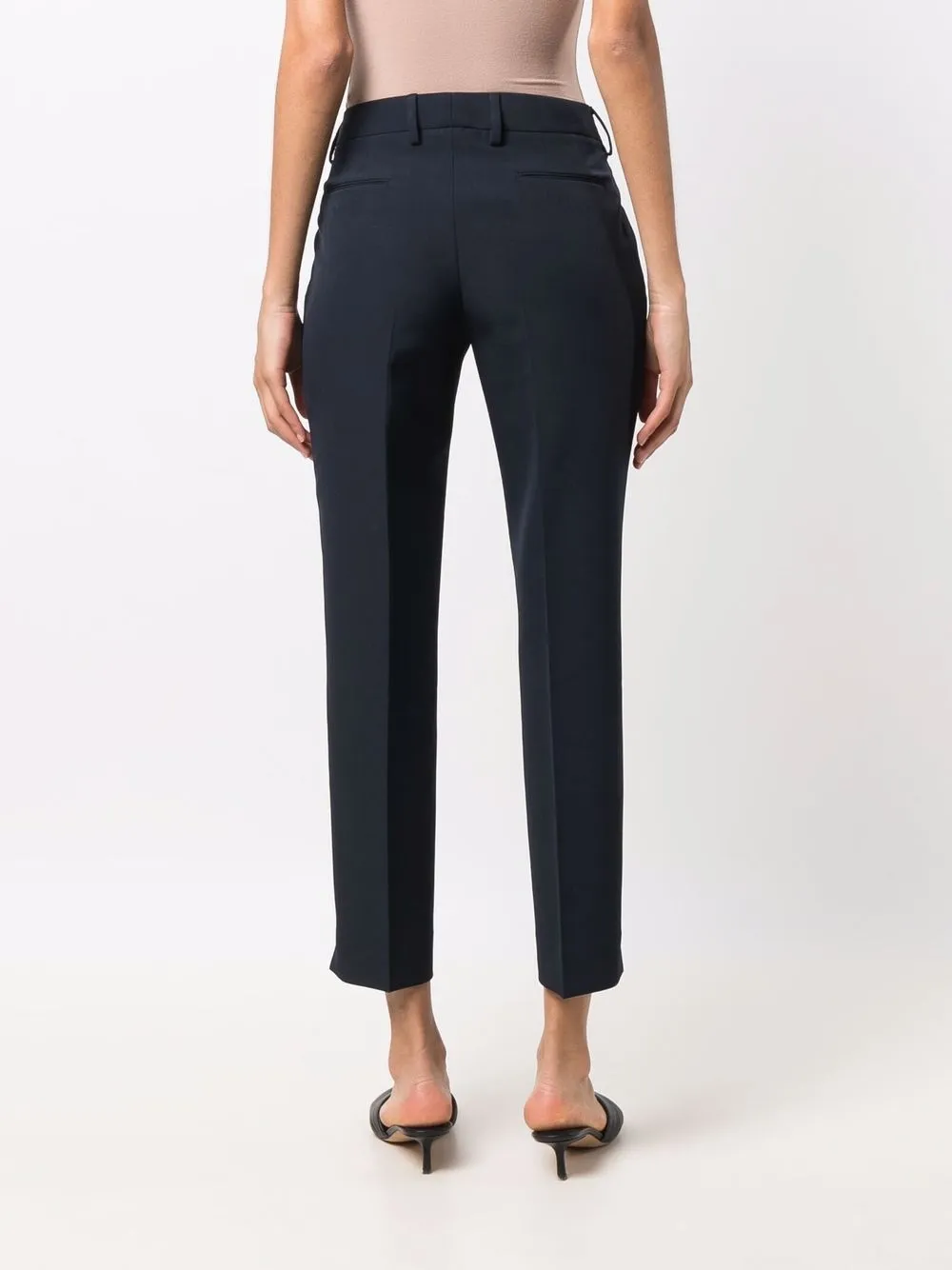 Pt Torino Pantaloni Classici New York In Tessuto Tecnico In Blue