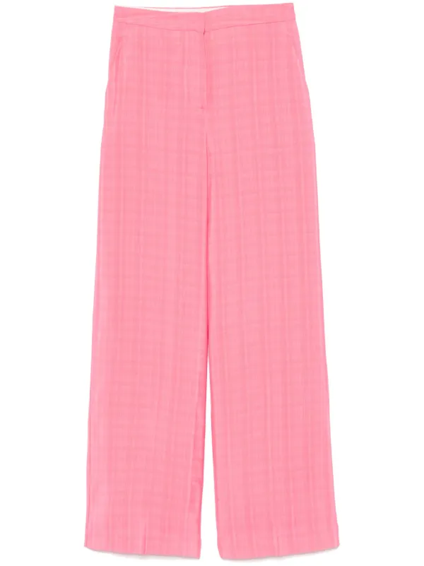 ボトムスその他 Semicouture Pink viscose Marlee trousers Semicouture Marlee パンツ | ピンク | FARFETCH JP