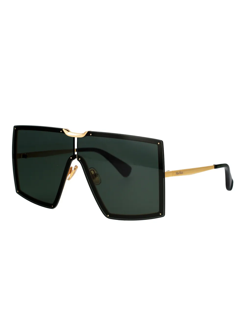 Max Mara Eyewear shield-frame sunglasses - Goud