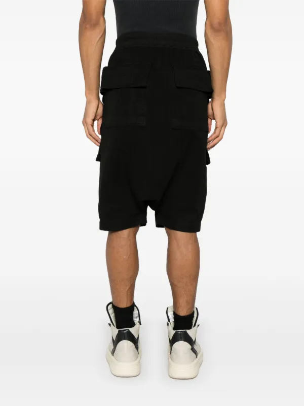 RICK OWENS DRKSHDW クロッフトテニムシャケット 【関税込】 Rick Owens DRKSHDW Creatch Shorts | Black | FARFETCH