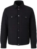 Moorer classic collar jacket - Black