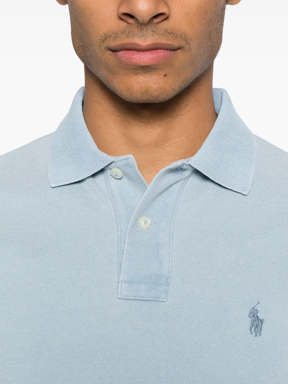 Polo Ralph Lauren Poloshirt met borduurwerk Blauw