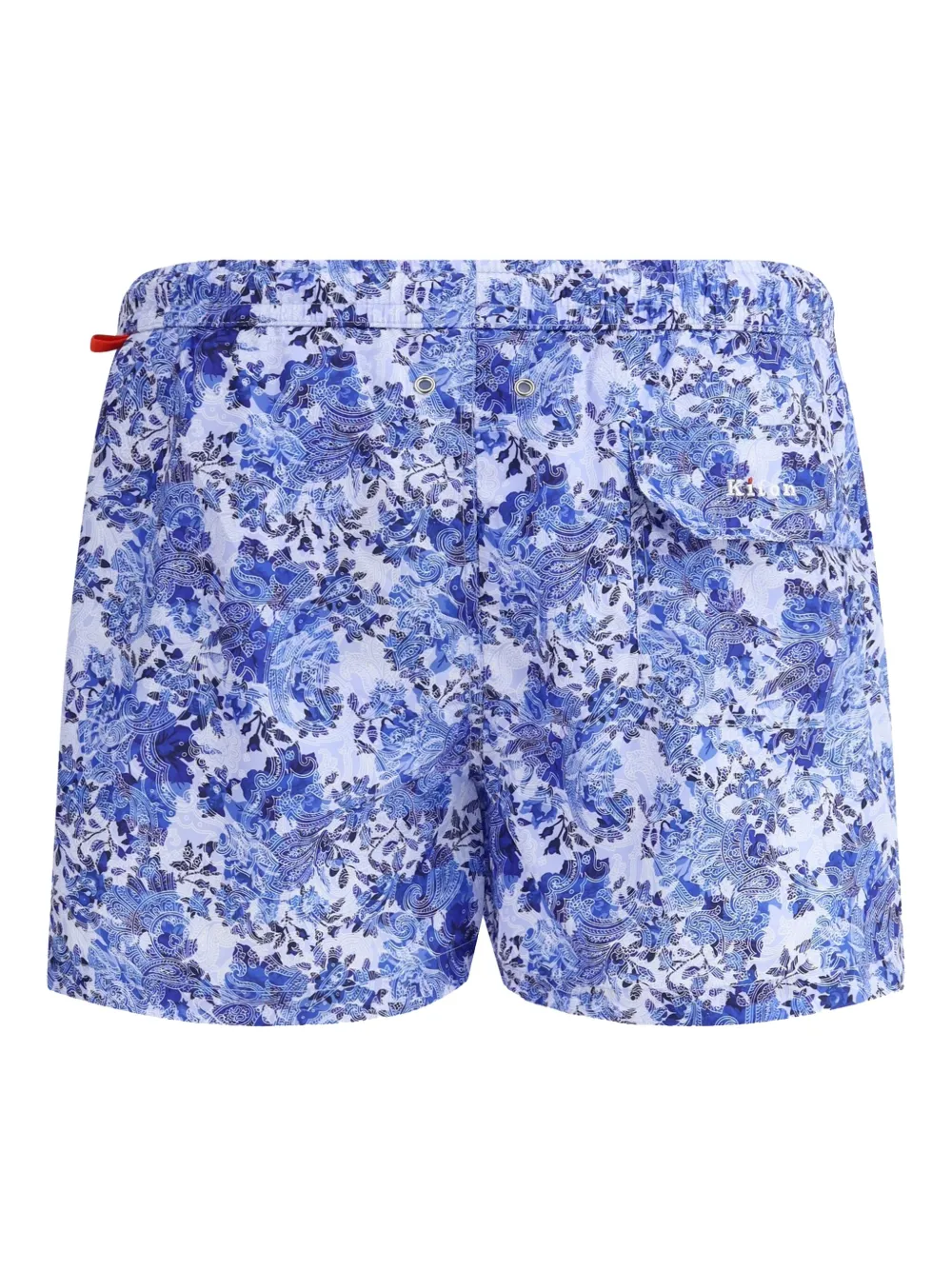 KITON PAISLEY-PRINT SWIM SHORTS