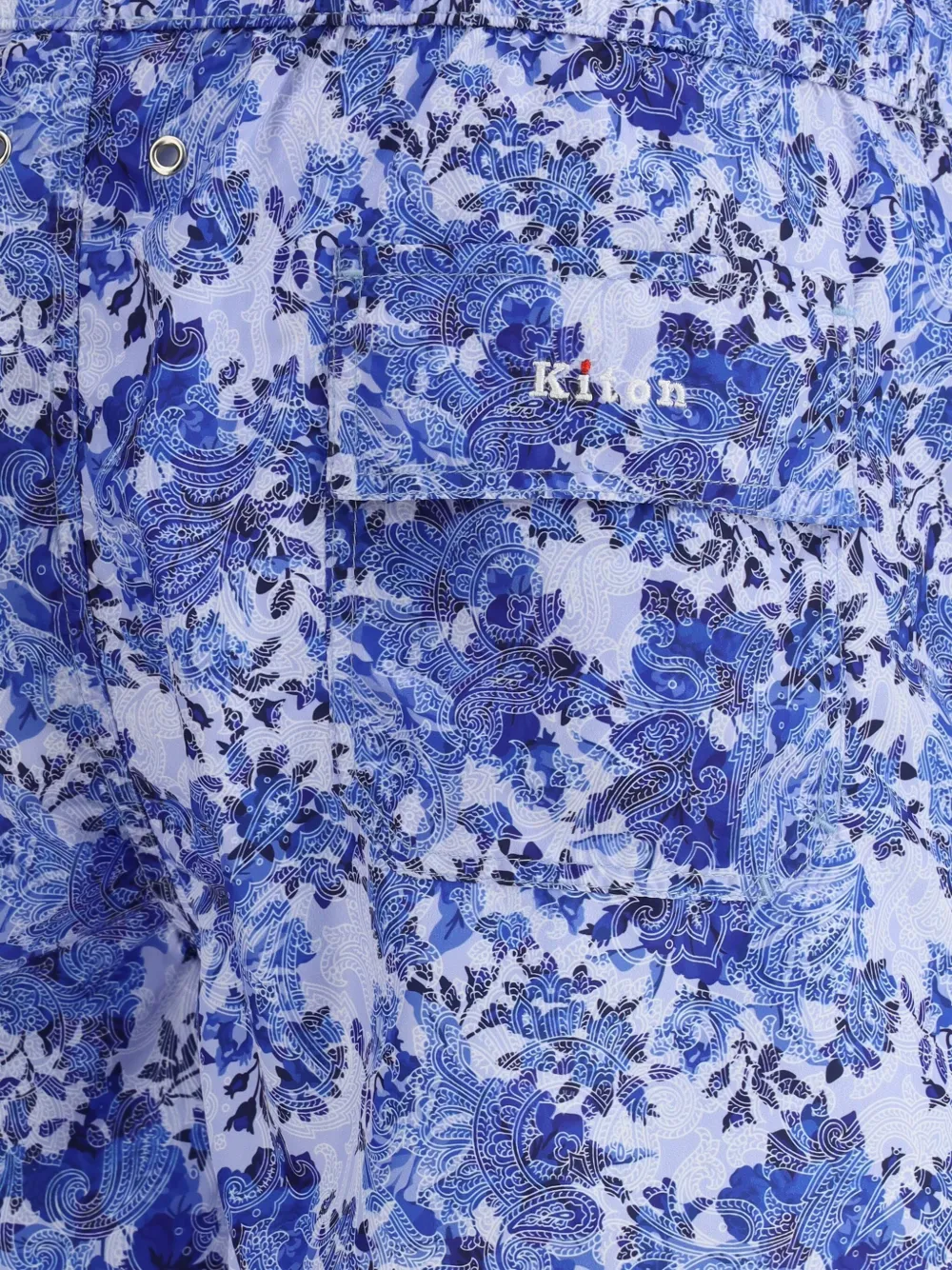 KITON PAISLEY-PRINT SWIM SHORTS