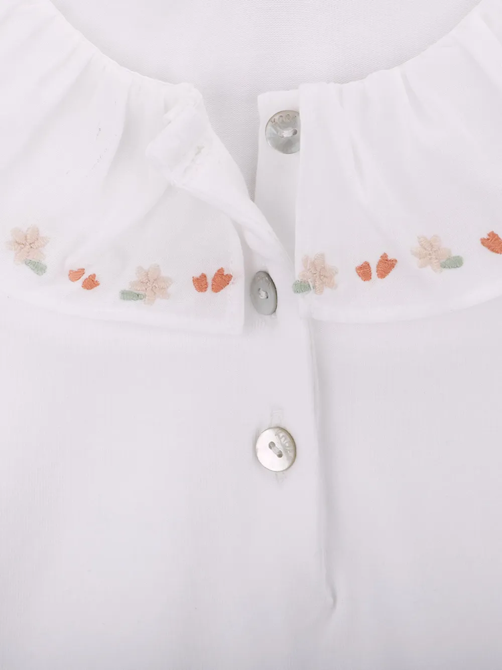 Knot Mary shirt Wit