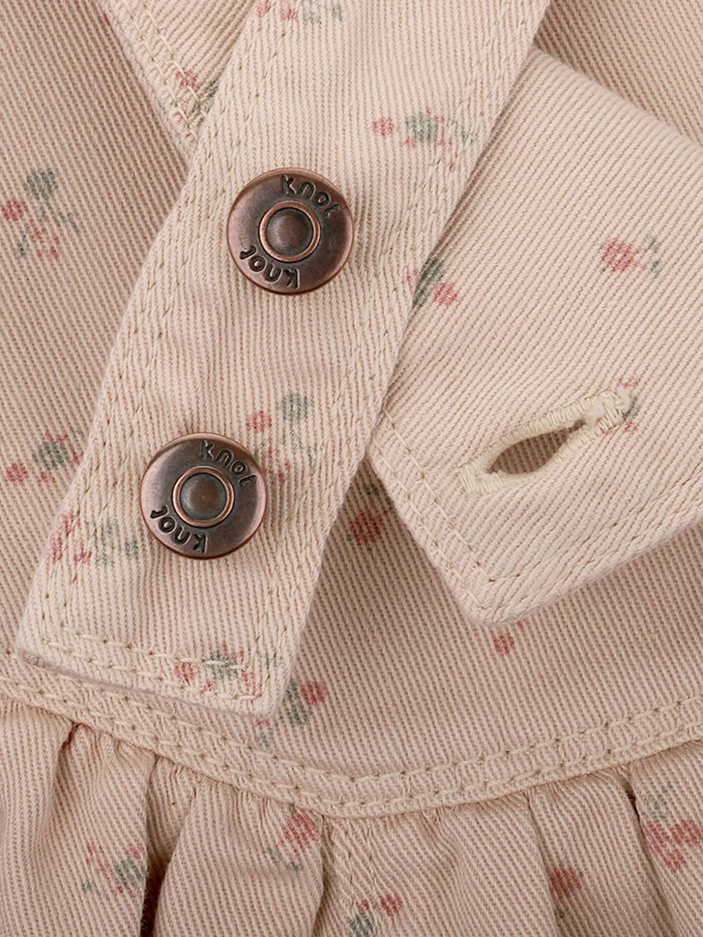 Knot Aubree jurk Beige