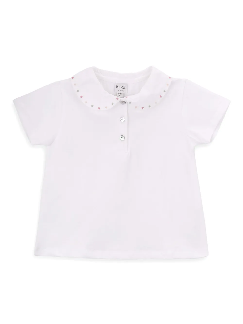 Knot Carol poloshirt Wit