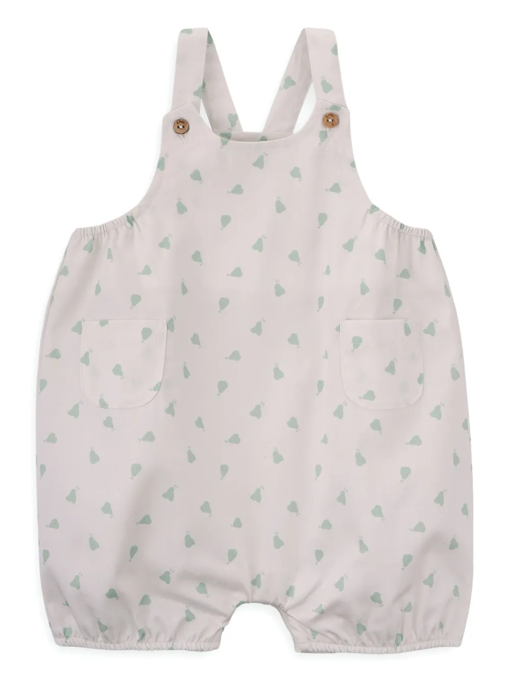 Knot overol Tiny Pears | blanco | Image 1