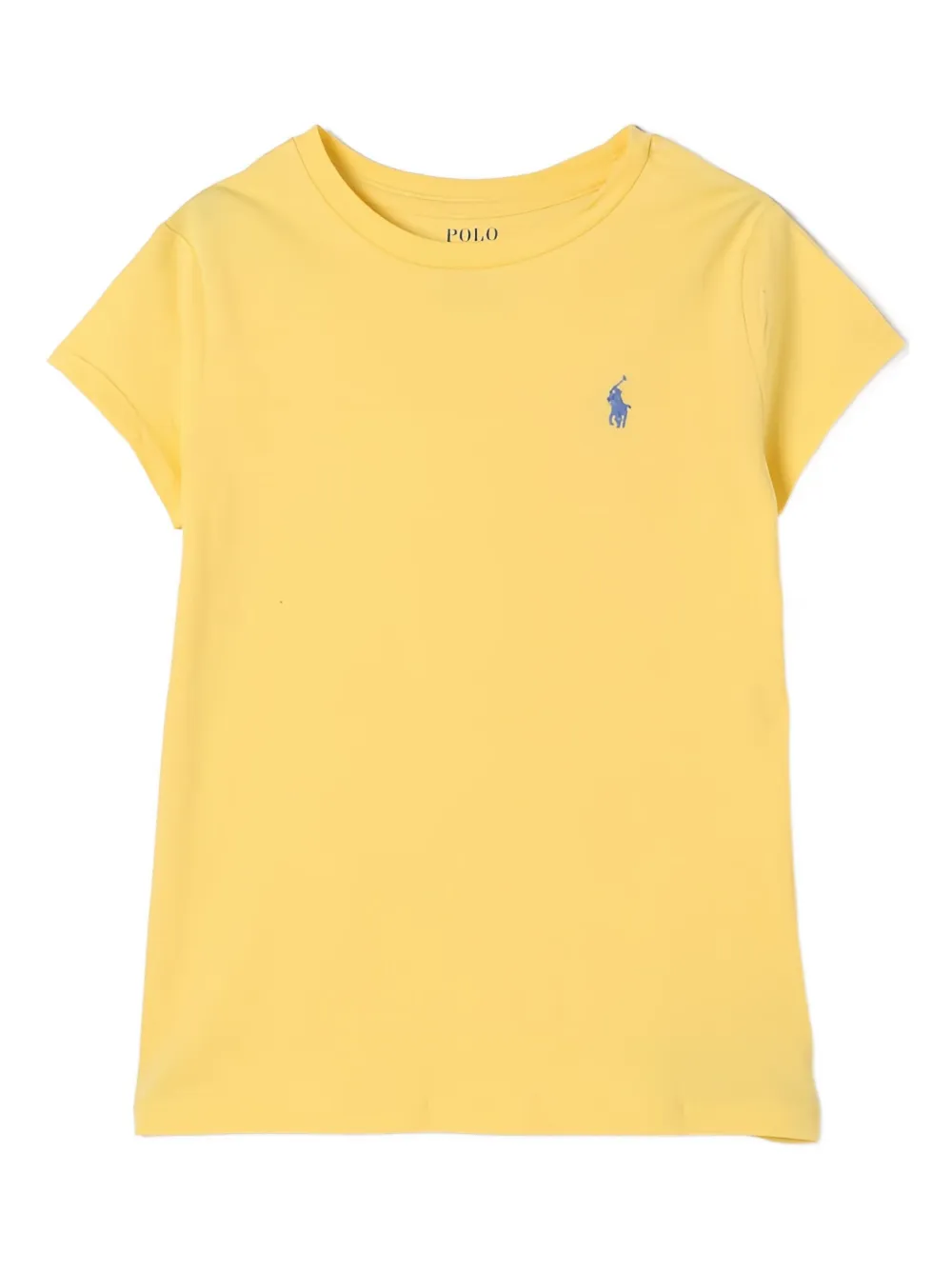 POLO RALPH LAUREN KIDS logo T-shirt - イエロー POLO RALPH LAUREN KIDS logo T-shirt - イエロー