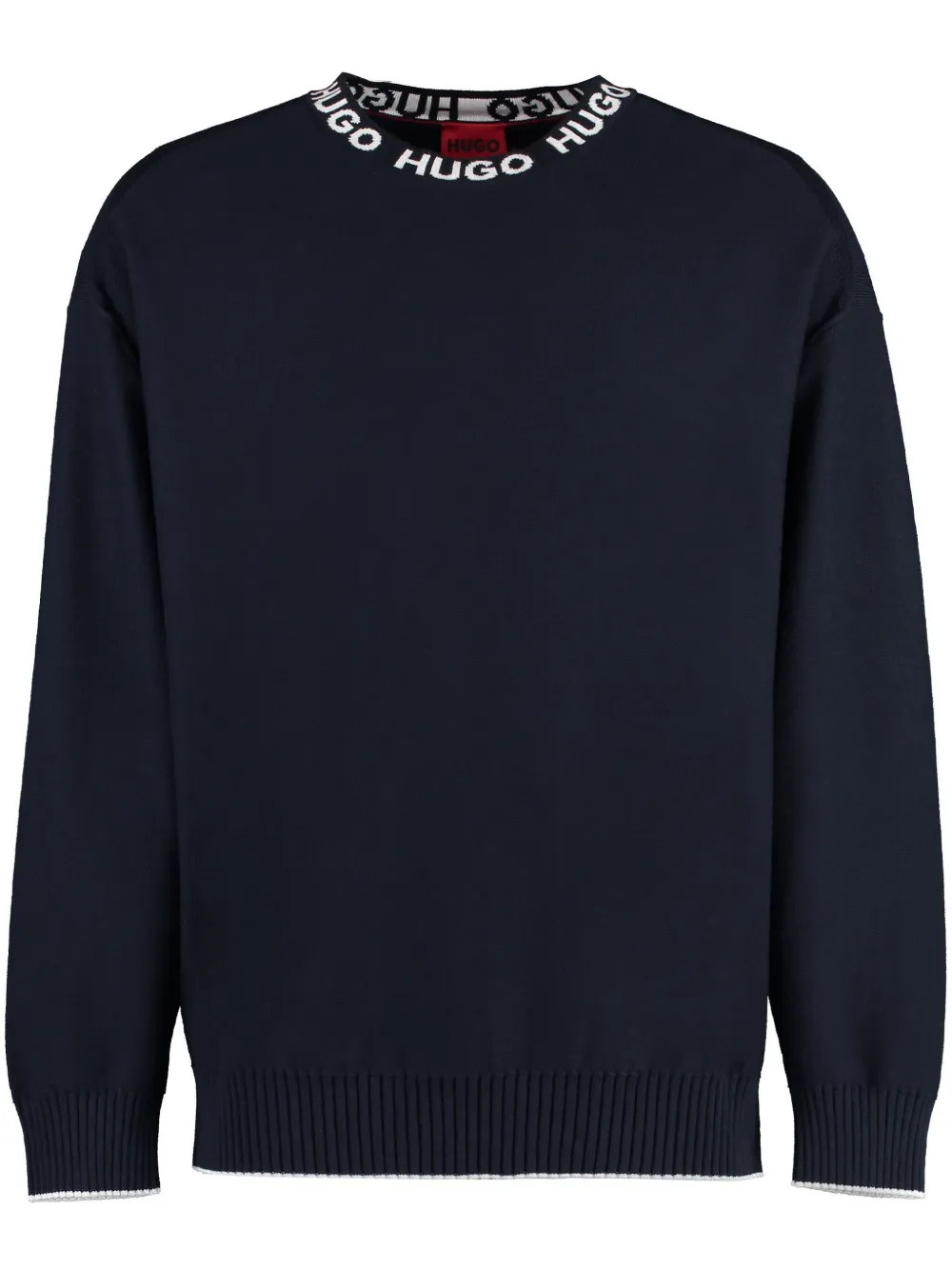 Hugo Boss Logo-intarsia Sweater