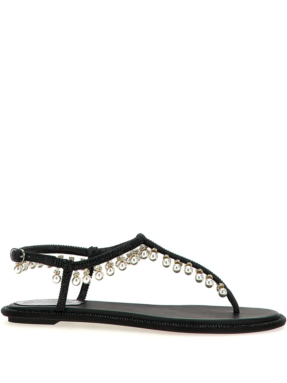 René Caovilla Diana sandals Black