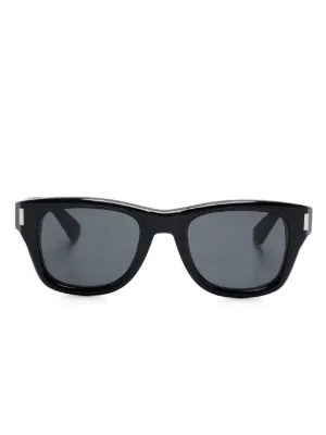 Saint Laurent Eyewear SL M148 サングラス | ブラック | FARFETCH JP