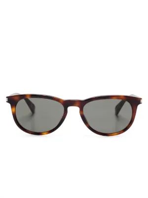 Saint Laurent Eyewear トータスシェル サングラス | ブラウン