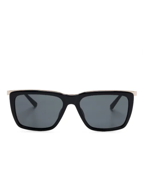Lunettes de soleil à monture carrée - Saint Laurent Eyewear - Modalova