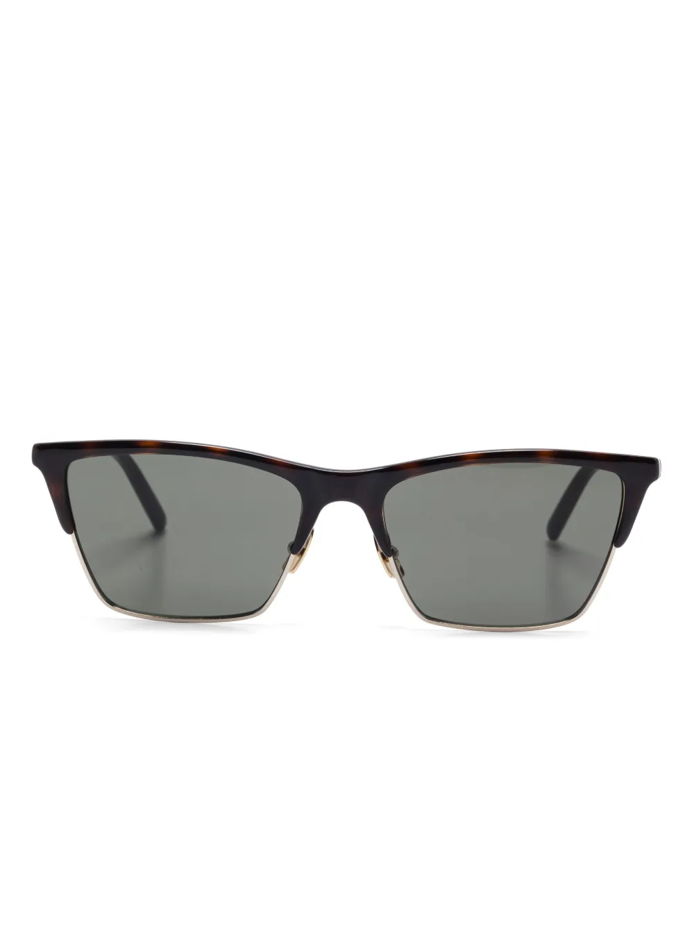 Saint Laurent Eyewear square-frame sunglasses | Brown | Image 1