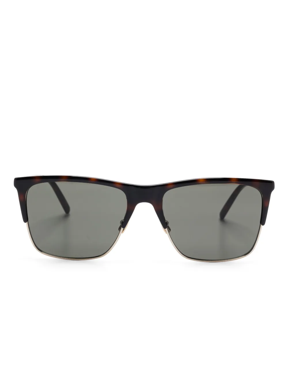 Saint Laurent Eyewear square-frame sunglasses | Brown | Image 1
