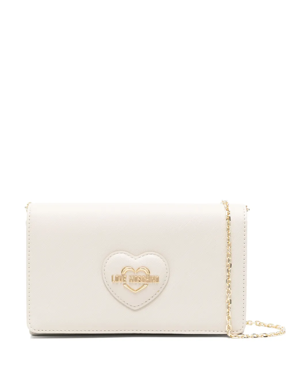 logo-lettering cross body bag