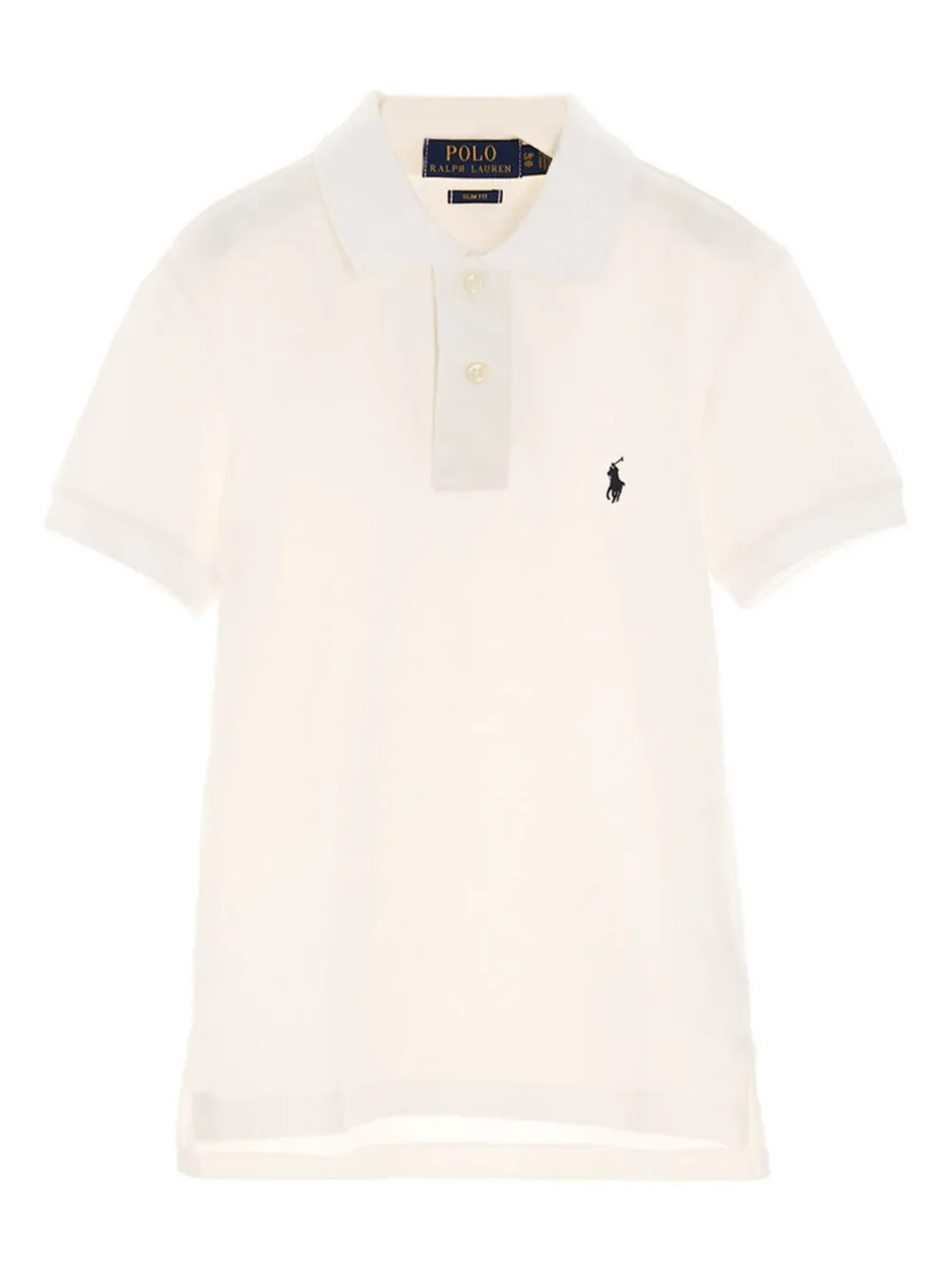 POLO RALPH LAUREN KIDS ポロポニー ポロシャツ - ホワイト POLO RALPH LAUREN KIDS ポロポニー ポロシャツ - ホワイト