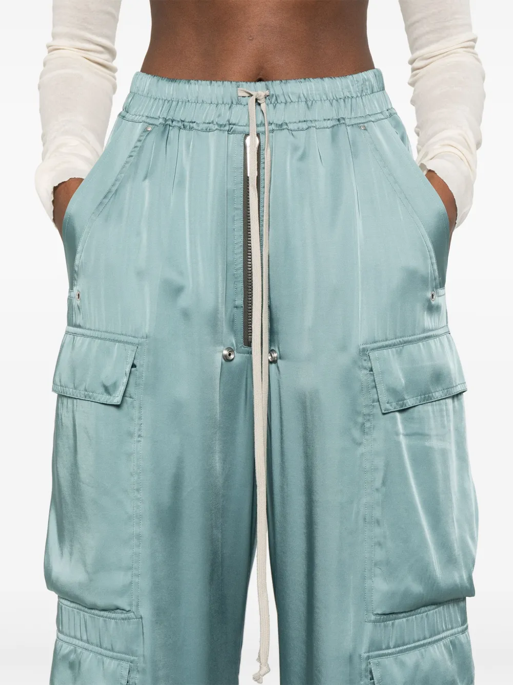 Rick Owens Cargo broek Groen