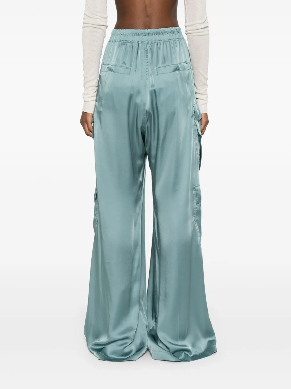 Rick Owens Cargo broek Groen