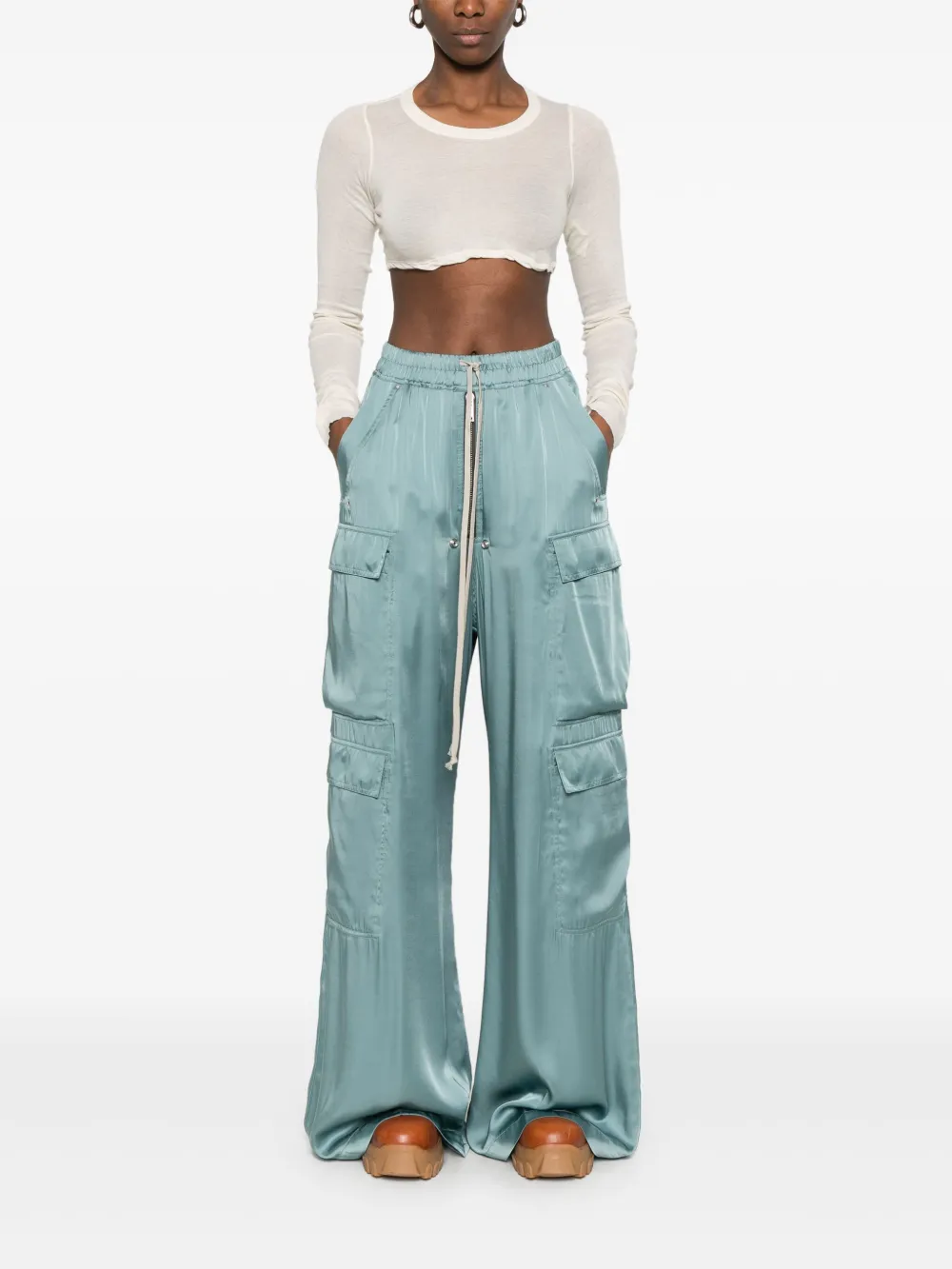 Rick Owens Cargo broek - Groen