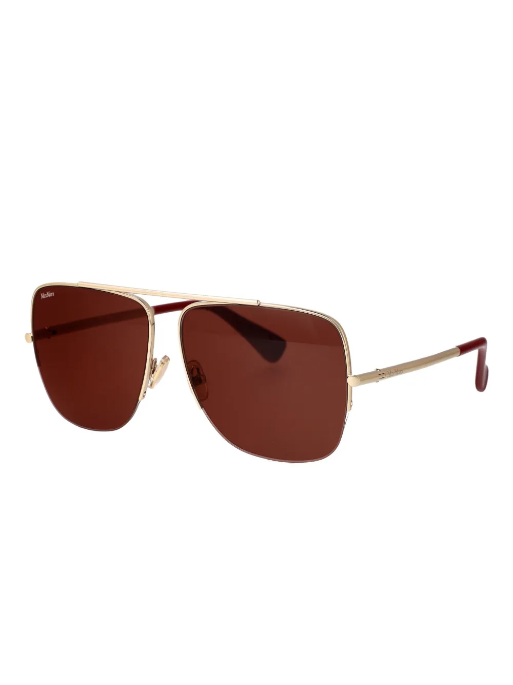 Max Mara Eyewear pilot-frame sunglasses - Goud