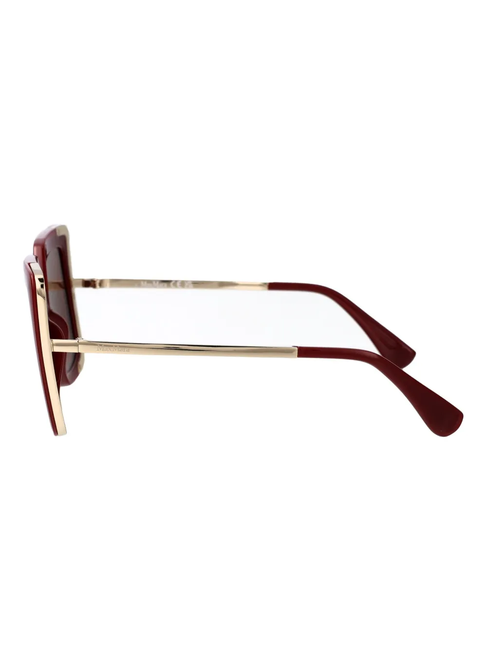 Max Mara Eyewear Zonnebril met cat-eye montuur Goud
