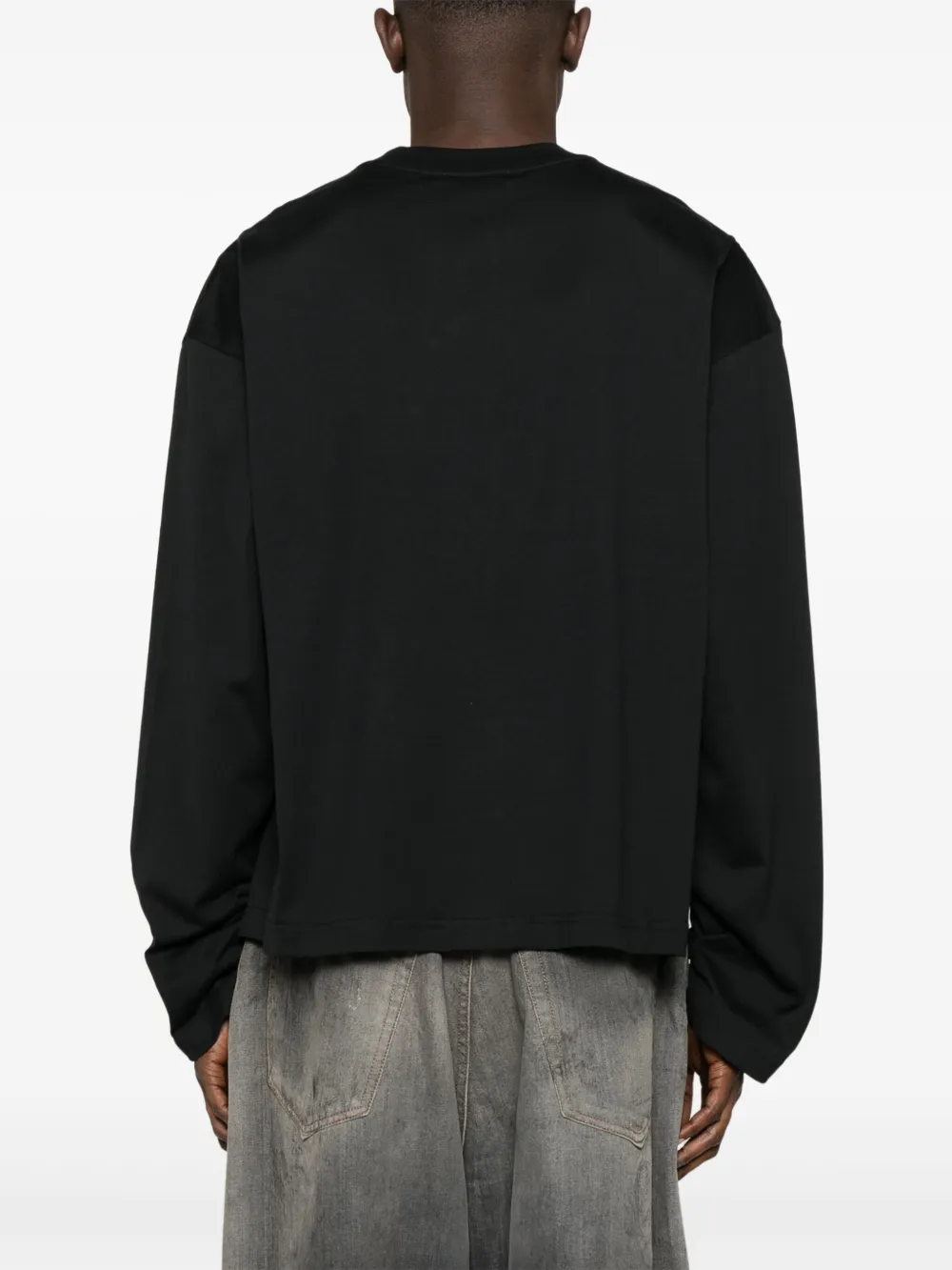 Marni T-shirt met logopatch Zwart