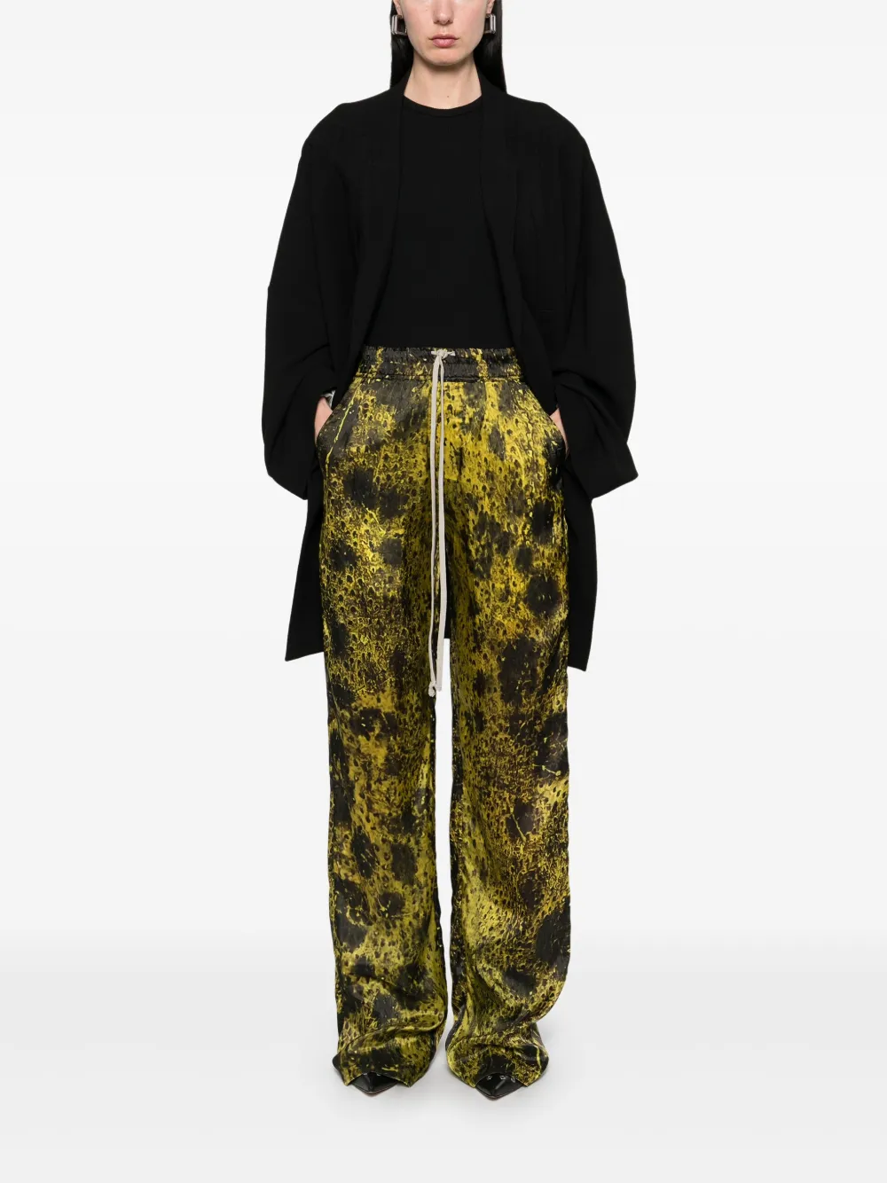 Rick Owens Dietrich trousers - Groen