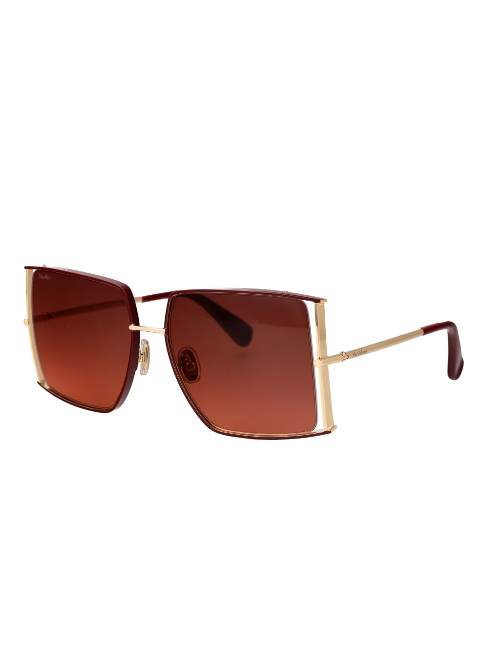 Max Mara Eyewear square-frame sunglasses - Goud